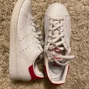 Pink Stan smiths worn once!